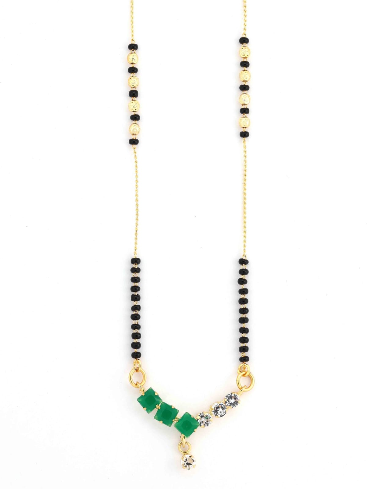 Crescent Charm Mangalsutra