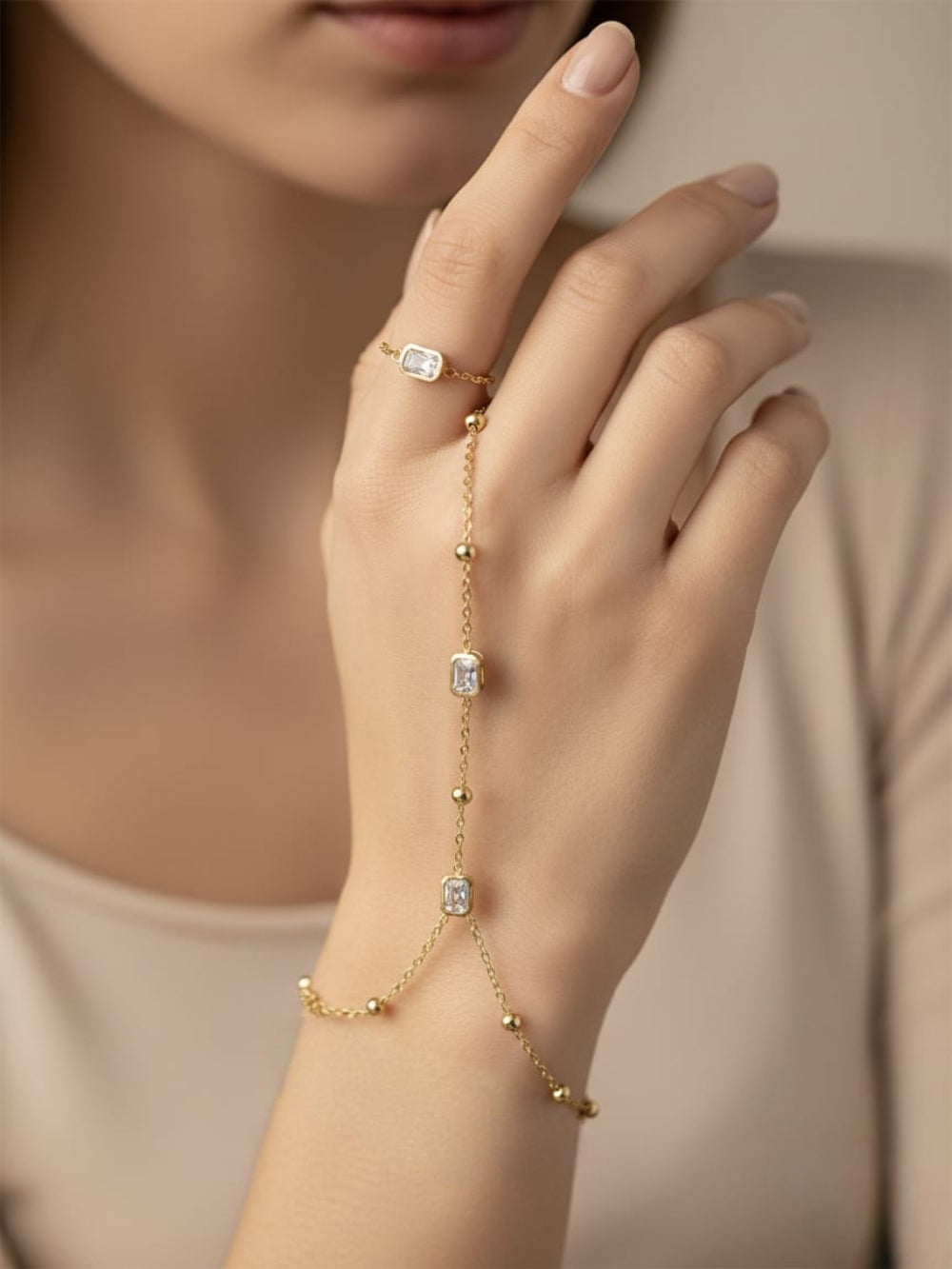 Crystal Aura Ringchain