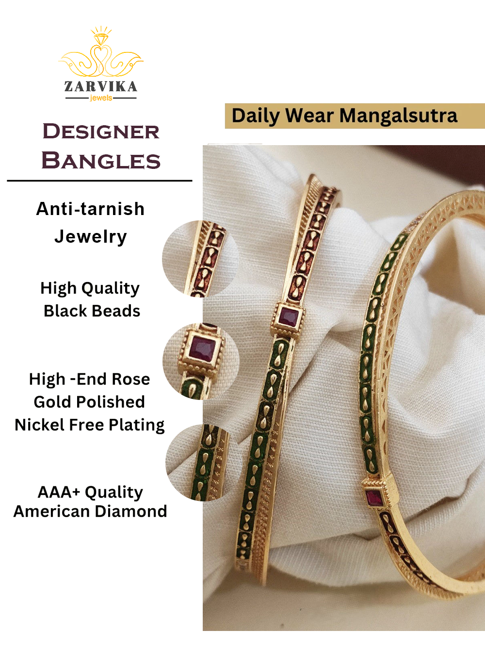 Prisha designer kangan