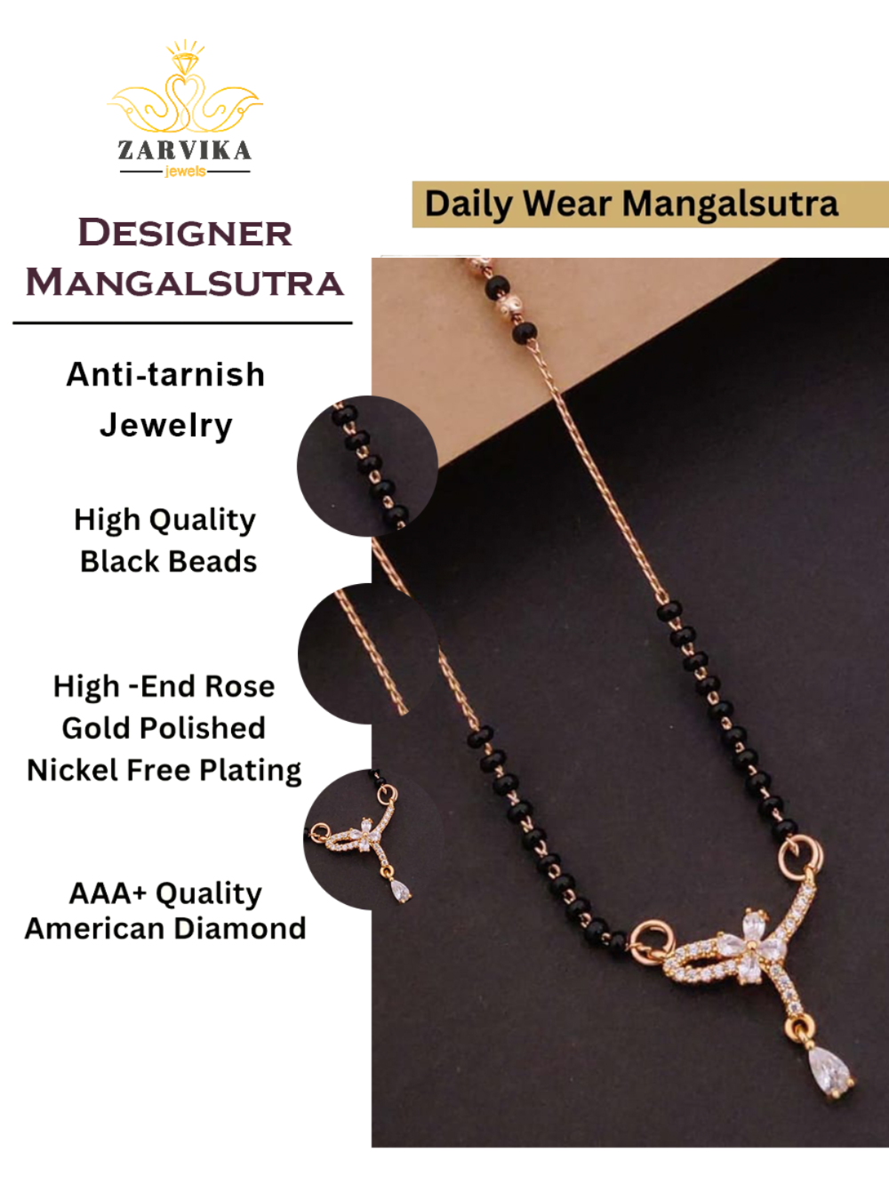 Charitha designer Mangalsutra