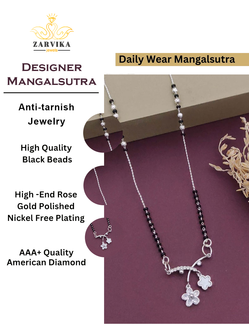 Kiran designer Mangalsutra