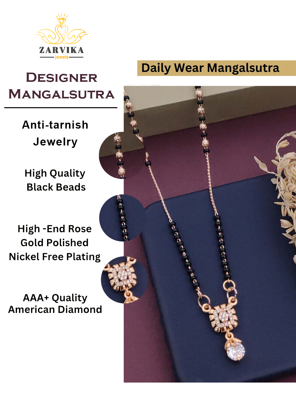 Anjali designer Mangalsutra