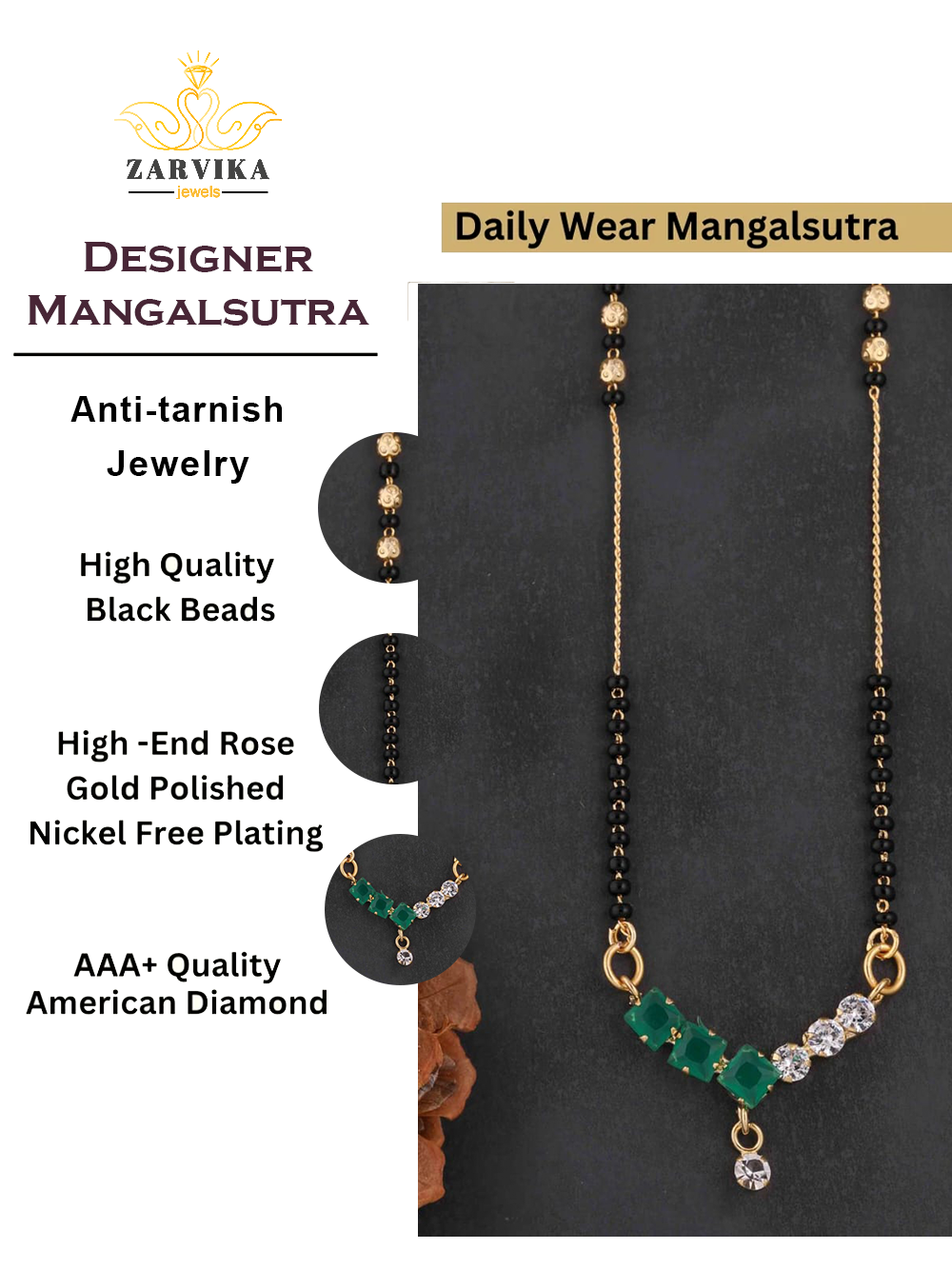 Shreya designer Mangalsutra
