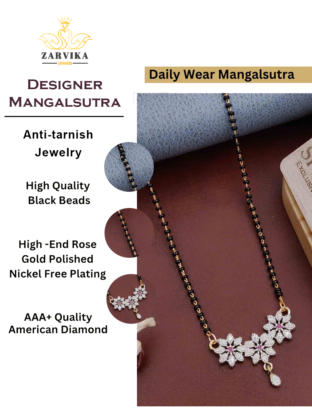 Manju designer Mangalsutra