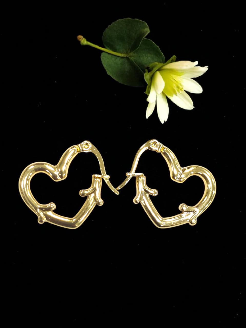 Heartline Drop Earrings