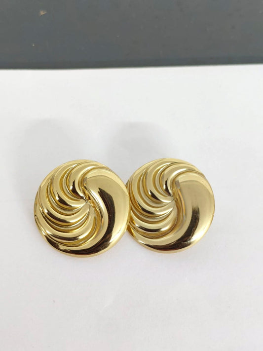 Rosette Stud Earrings