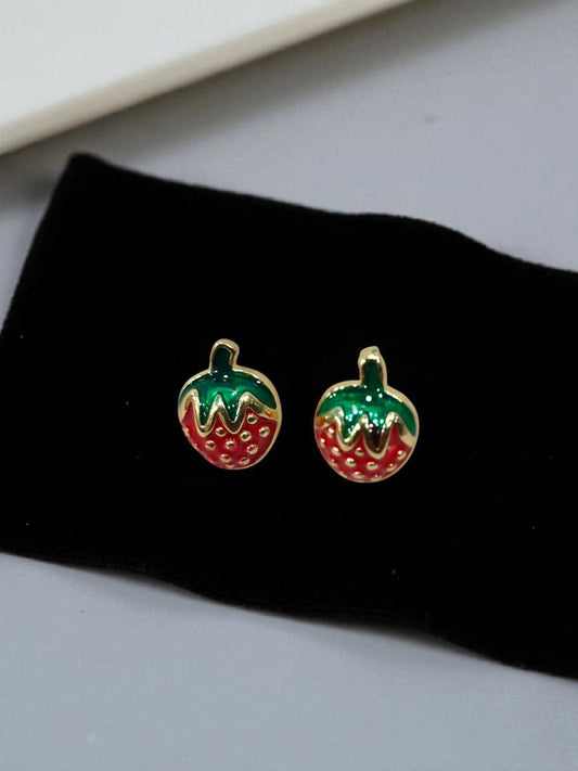 Strawberry Stud Earrings