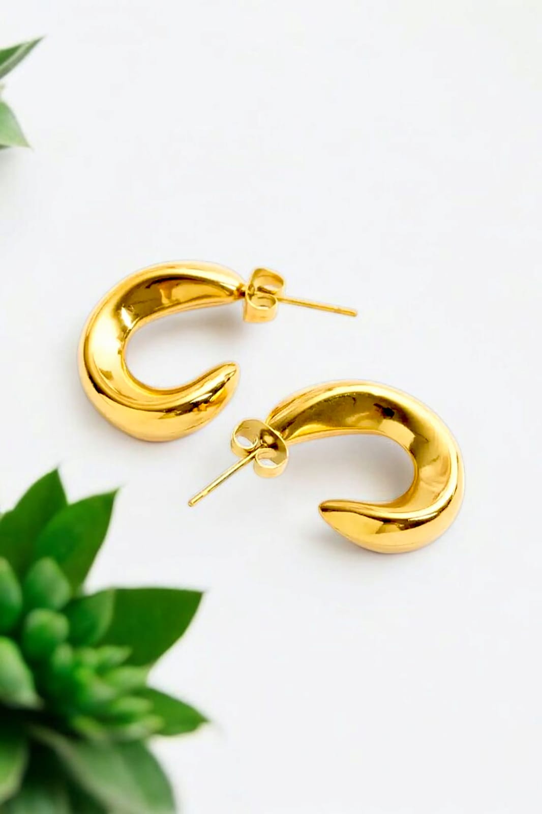 Golden Wave Earrings