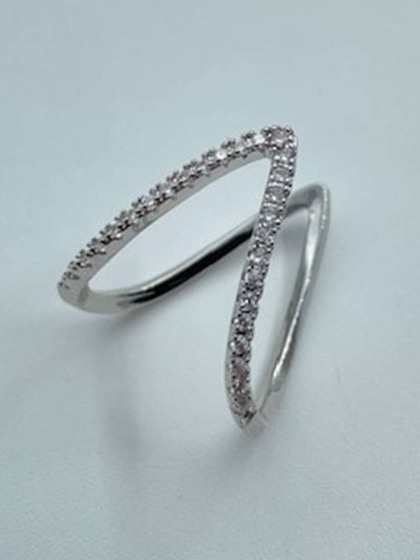 Silver Frosted Stack