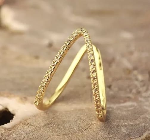 Double Bar Classic Ring