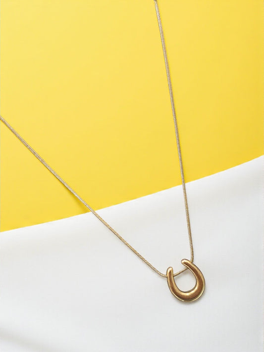 Midnight Square Necklace