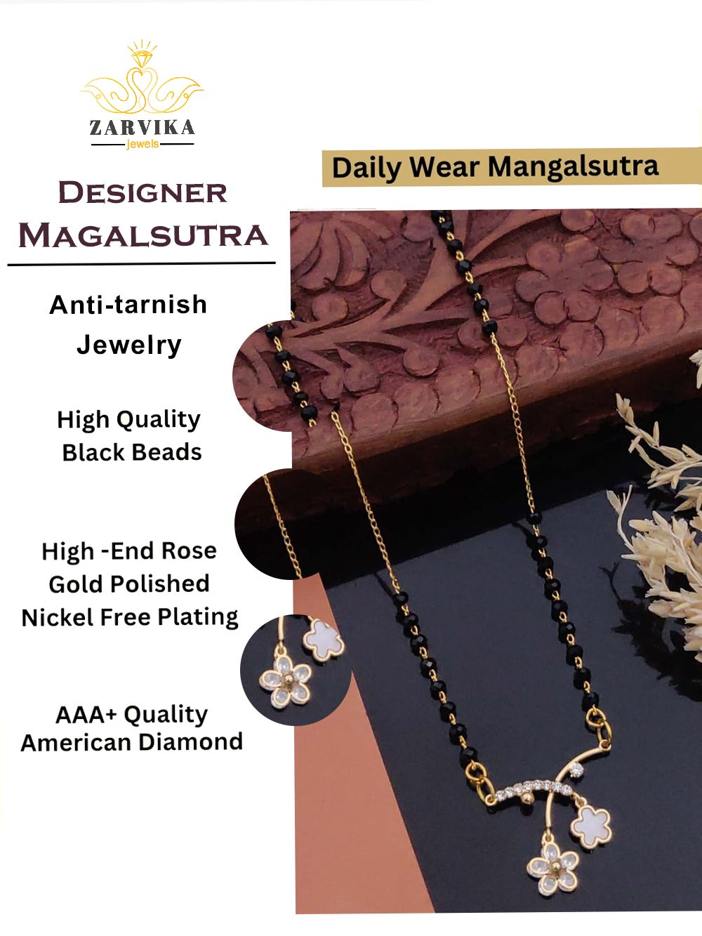 Sujata designer Mangalsutra