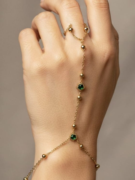 Green aura handchain