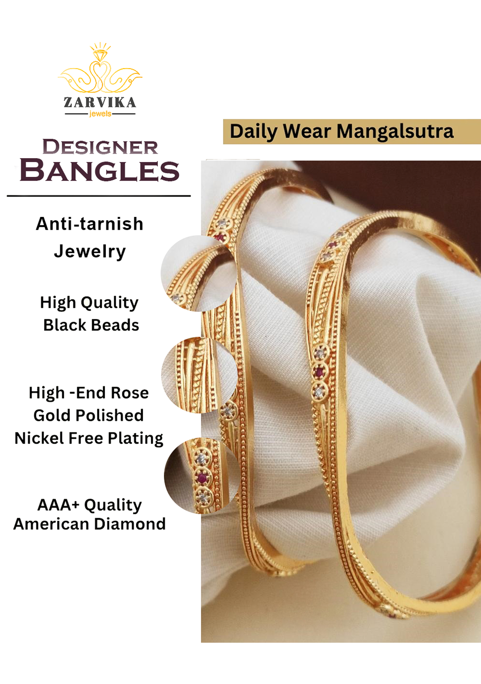 Vilasi designer kangan